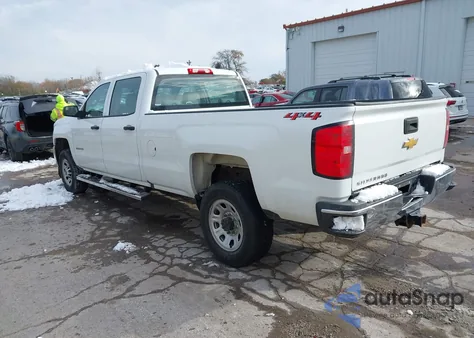2018 Chevrolet Silverado 2500Hd Wt from USA, damaged, VIN 1GC1KUEG3JF271452
